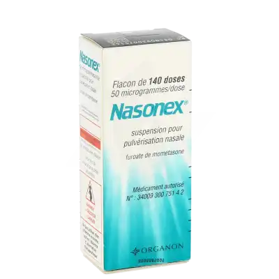 NASONEX 50 microgrammes/dose, suspension pour pulvérisation nasale