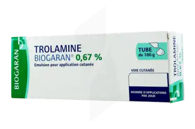TROLAMINE BIOGARAN 0,67 % Emuls appl cut T/186g