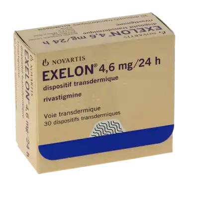 EXELON 4,6 mg/24 h, dispositif transdermique