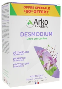 Arkofluide Bio Ultraextract Desmodium Solution Buvable 30 Ampoules/10ml