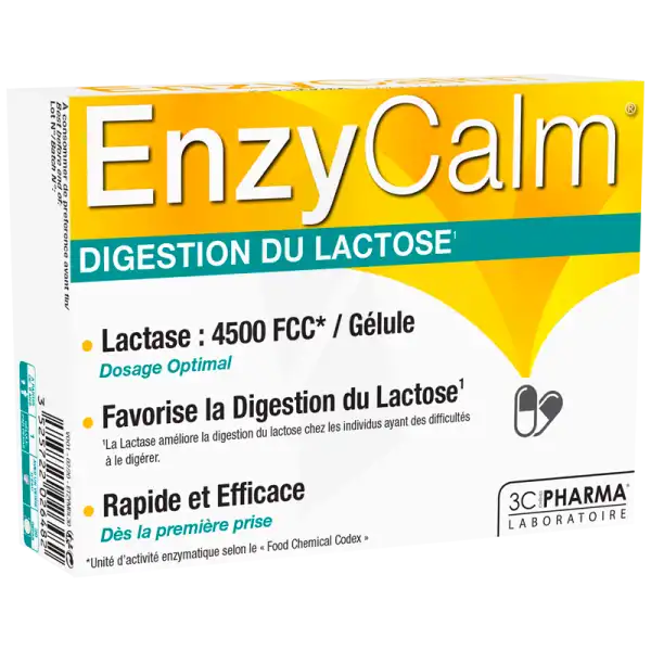 Enzycalm Gél Digestion Du Lactose B/30