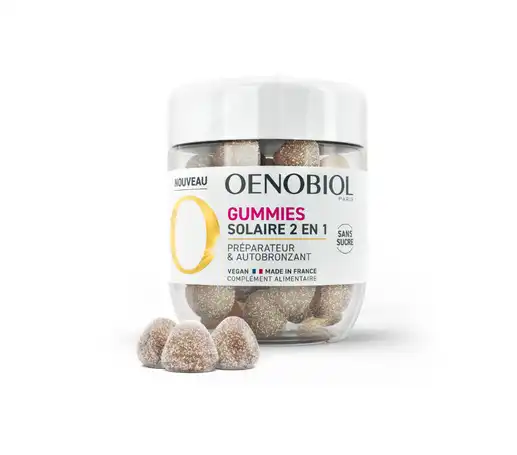 Oenobiol Gummies Solaire 2 En 1 Gommes Pot/60