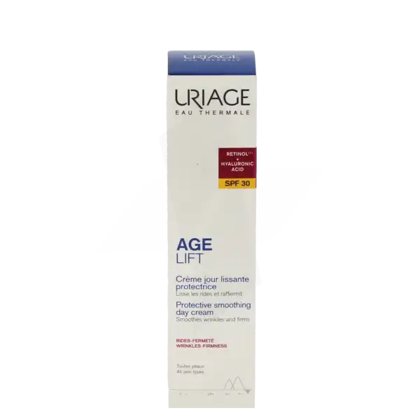 Uriage Age Lift Spf30 Crème Jour Lissante Protectrice Fl Airless/40ml