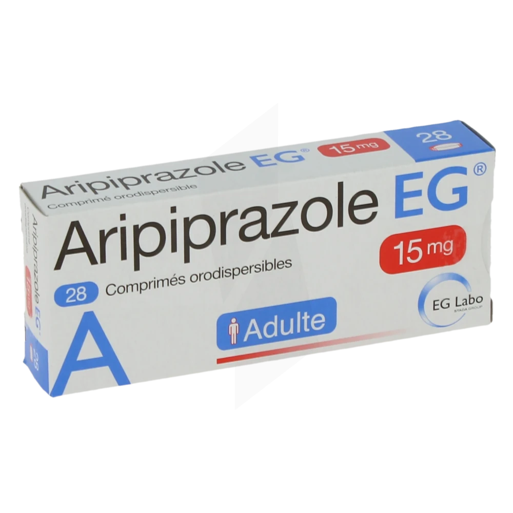 Aripiprazole Eg 15 Mg, Comprimé Orodispersible