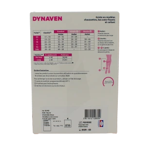 Sigvaris Dynaven Semi-opaque Chaussette Classe 2 Femme Noir Normal S+