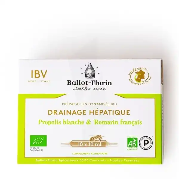 Ballot-flurin Préparation Dynamisée Propolis Romarin 10 Ampoules/10ml