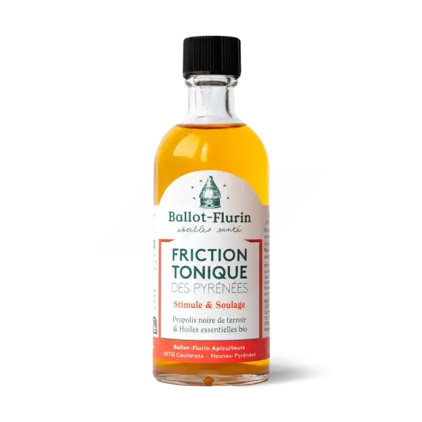 Ballot-flurin Friction Tonique à La Propolis Fl/100ml