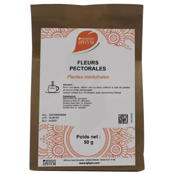 Santane Fleurs Pectorale Mélanges De Plantes 50g