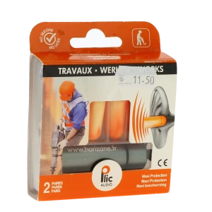 Plic Audio Bouchon D&#039;oreille Travaux