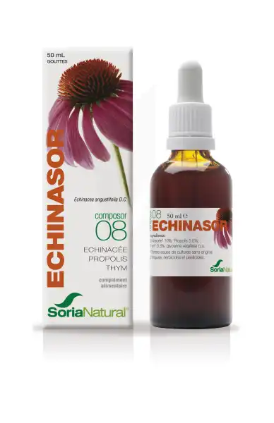 Soria Natural Echinasor C-08 Solution Buvable Fl Compte-gouttes/50ml