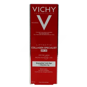 Vichy Liftactiv Specialist Collagen Crème De Jour Spf25 Fl Pompe/50ml