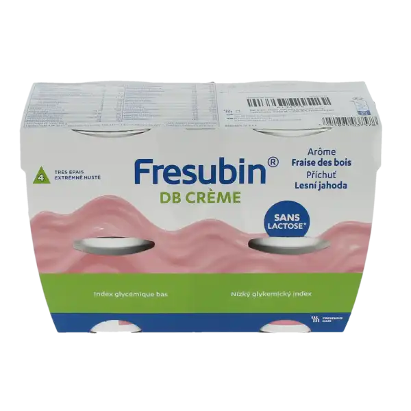 Fresubin Db Crème Nutriment Fraise Des Bois 4pots/200g