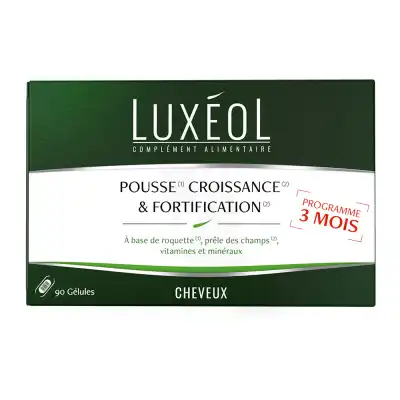 Luxeol Pousse Croissance & Fortification Gélules B/90 à BU