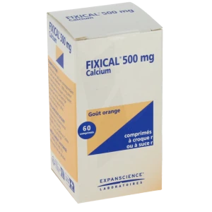 Fixical 500 Mg, Comprimé à Croquer Ou à Sucer