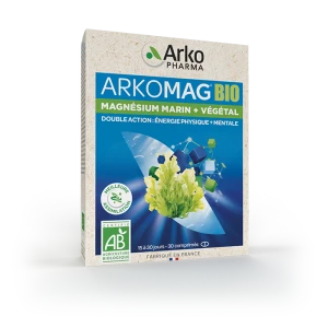 Arkomag Bio Magnésium Marin & Végétal 30 Comprimés