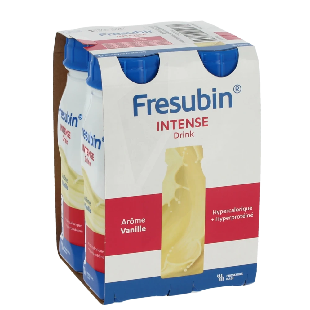 Fresubin Intense Drink Nutriment Vanille 4bouteilles/200ml