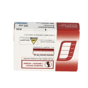 Valsartan Zentiva 40 Mg, Comprimé Pelliculé Sécable