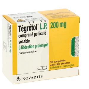 Tegretol L.p. 200 Mg, Comprimé Pelliculé Sécable à Libération Prolongée