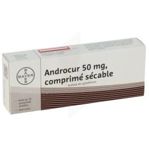 Androcur 50 Mg, Comprimé Sécable