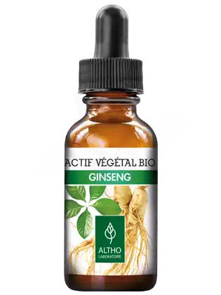 Laboratoire Altho Actif Végétal Ginseng Bio 30ml