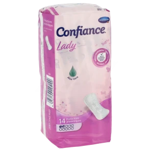 Confiance Lady Protection Anatomique Incontinence 1.5 Gouttes Sachet/14