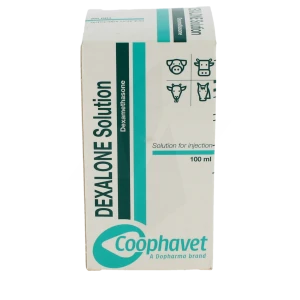 Dexalone Solution Injectable Pour Equins Bovins Caprins Et Porcins, Solution Injectable