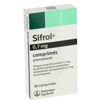 Sifrol 0,7 Mg, Comprimé à LA CRAU