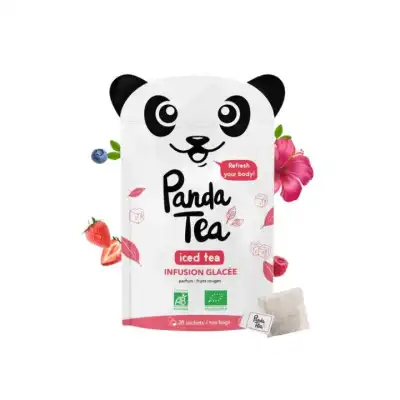 PANDA TEA ICED TEA FRUITS ROUGES SACHET28