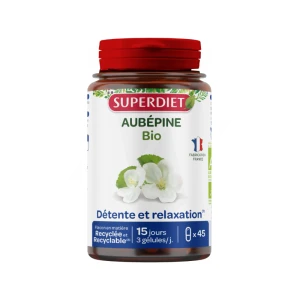 Superdiet Aubepine Bio Gélules B/45