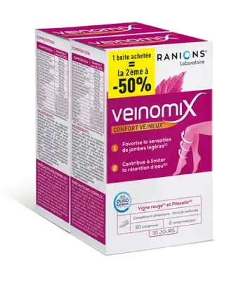 Granions Veinomix Comprimés 2b/60 à BOURG-SAINT-MAURICE