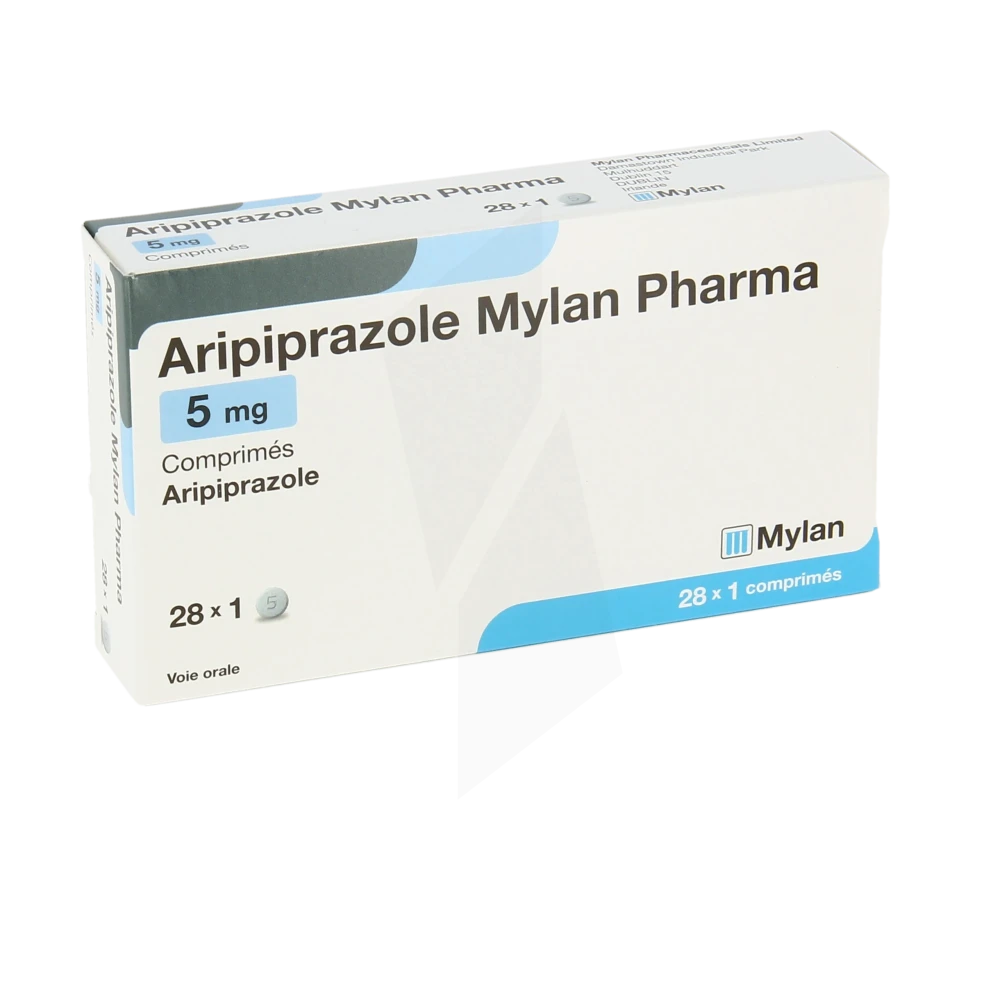 Aripiprazole Mylan Pharma 5 Mg, Comprimé
