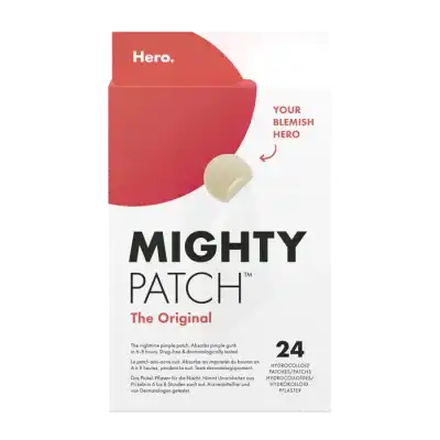 Mighty Patch Original Hero Patch Nuit Anti-acné B/24 à AUCAMVILLE
