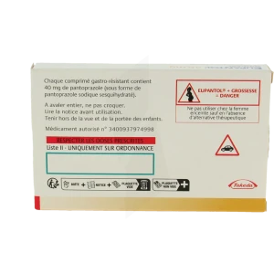 Eupantol 40 Mg, Comprimé Gastro-résistant