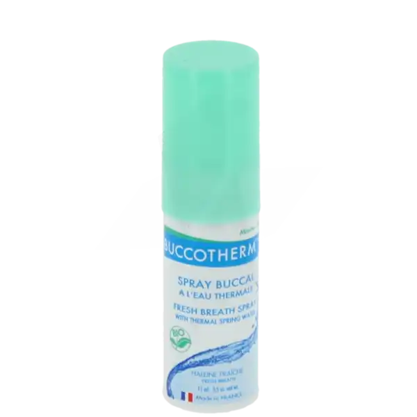 Buccotherm Spray Buccal Bio Goût Menthe Fraîche 15ml