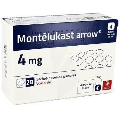 Montelukast Arrow 4 Mg, Granulés En Sachet-dose à STRASBOURG
