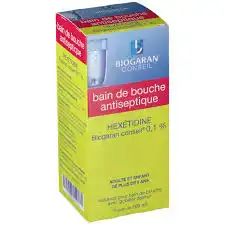 Hexetidine Biogaran Conseil 0,1 % Solution Bain Bouche 200ml à VILLEFONTAINE