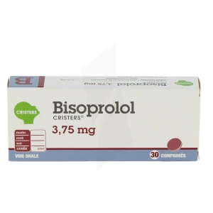 Bisoprolol Cristers 3,75 Mg, Comprimé