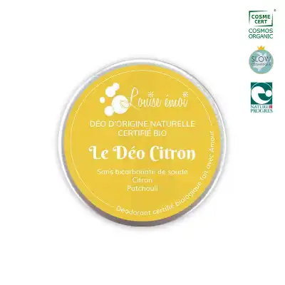 Louise émoi Déodorant Solide Citron Patchouli 50g à SENNECEY-LÈS-DIJON