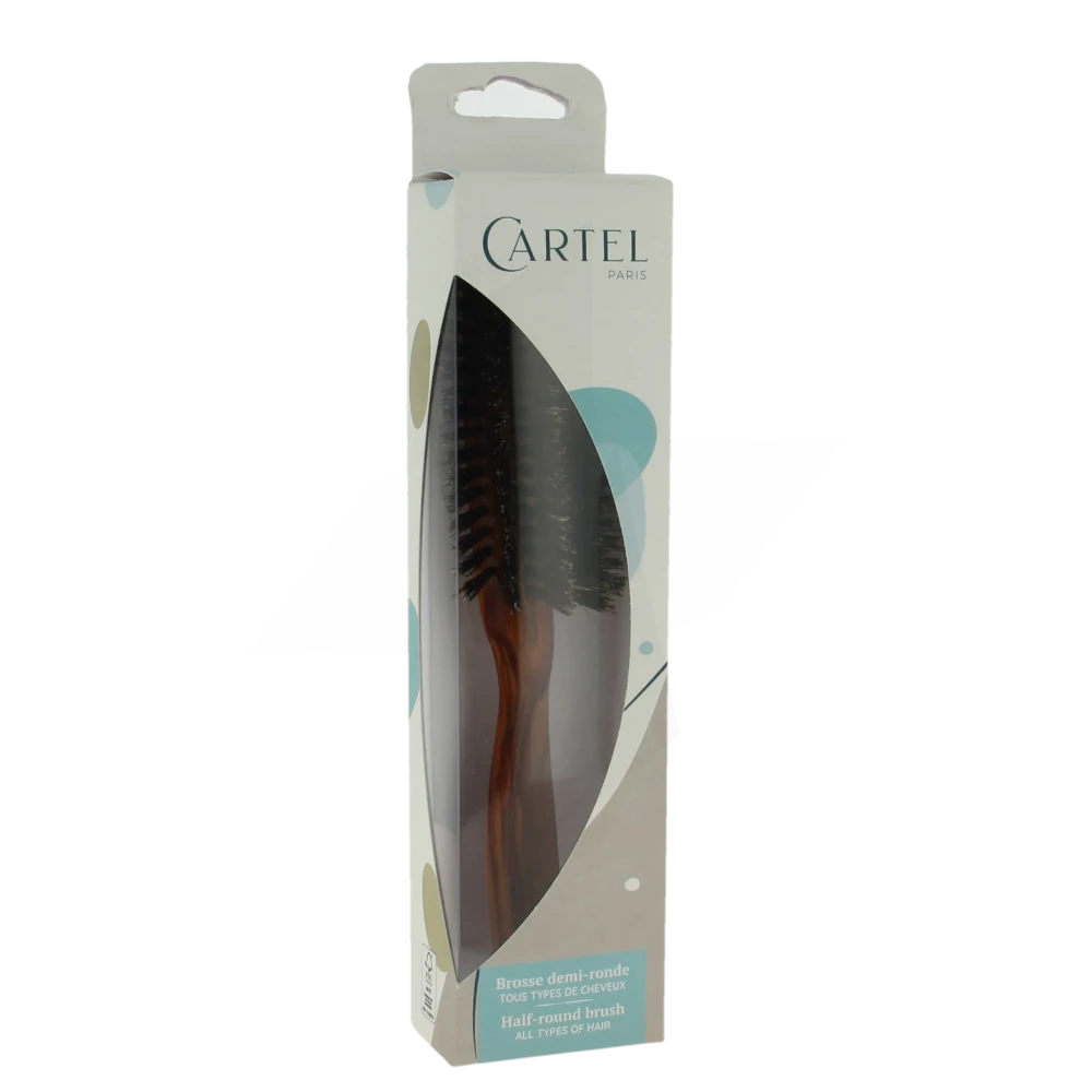 Cartel Brosse Cheveux 1/2 Ronde Olivier