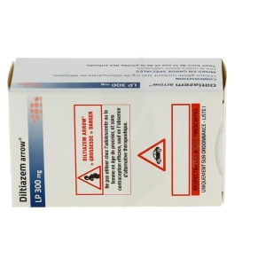 Diltiazem Arrow Lp 300 Mg, Gélule à Libération Prolongée