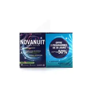Novanuit Triple Action Comprimés 2b/30 à LE LAVANDOU