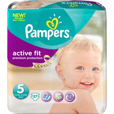 Pampers Couches Active Fit Taille 5 11-25 Kg X 20 à CUISERY