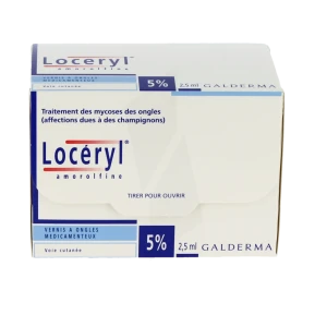 Loceryl 5 %, Vernis à Ongles Médicamenteux