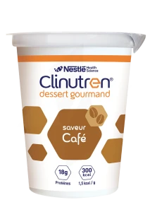 Clinutren Dessert Gourmand Nutriment Café 4 Cups/200g