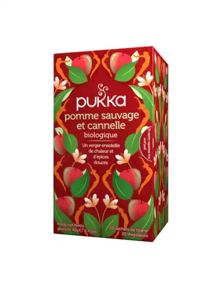 Pukka Bio Tis Pomme Cannelle 20sach