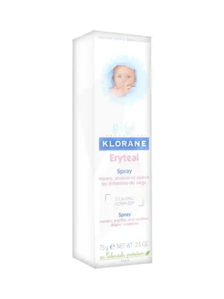 Klorane Bébé Eryteal Spray Réparateur 75 Ml