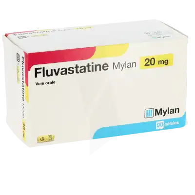 Fluvastatine Viatris 20 Mg, Gélule à SAINT-SAENS