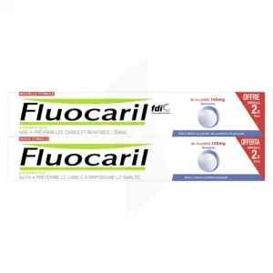 Fluocaril Bi-fluoré 145mg Dentifrice Gencives 2t/75ml