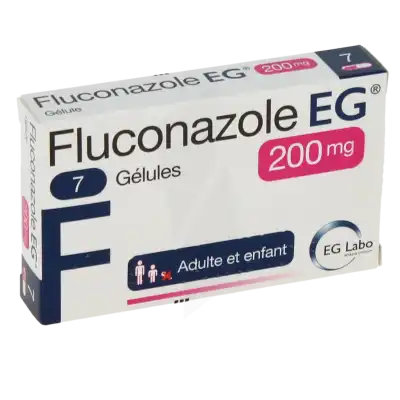 Fluconazole Eg 200 Mg, Gélule à Auterive