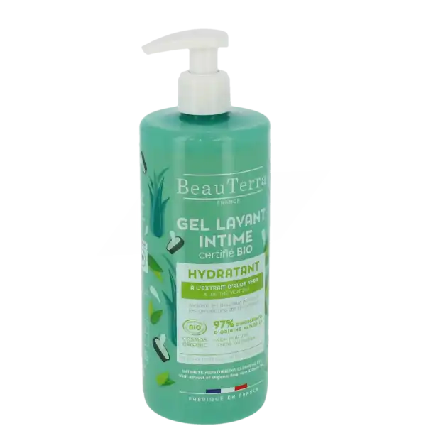 Beauterra Gel Intime Hydratant Bio Fl Pompe/500ml